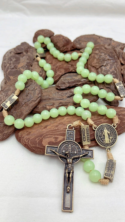 Terço dos Mistérios do Rosário Fluorescente